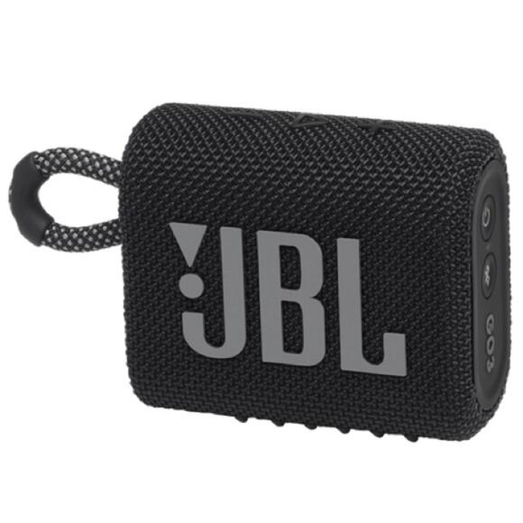 NEW JBL Black Go 3 Portable Wireless Bluetooth Speaker Waterproof Loop Handle - Picture 3 of 12